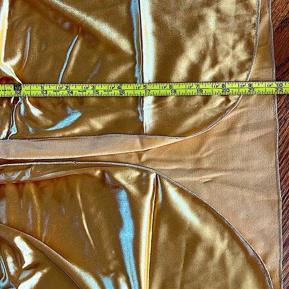 Tara Grinna designer gold shimmery swim cover.Stretchy.Can bundle with swimsuit - Picture 3 of 7